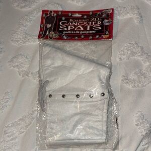 Halloween costume roaring 20s gangster spats